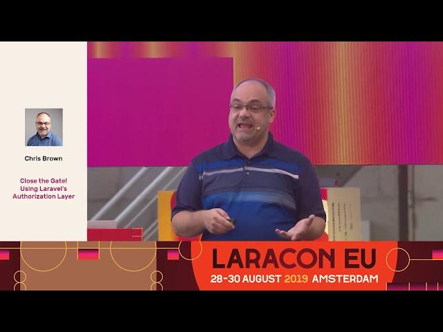 Close the Gate! Using Laravel's Authorization Layer by Chris Brown