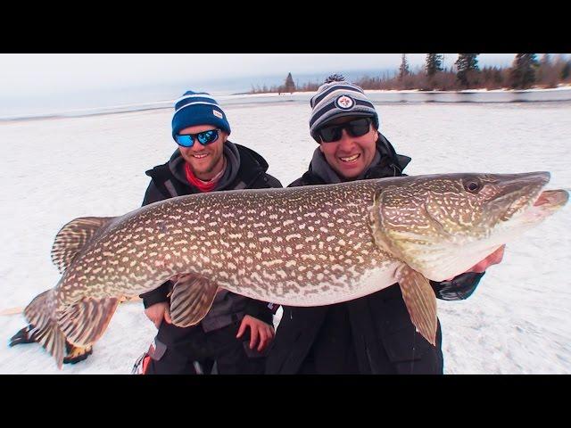 THICK PIKE on THIN ICE (Taro Murata visits Northern Manitoba)