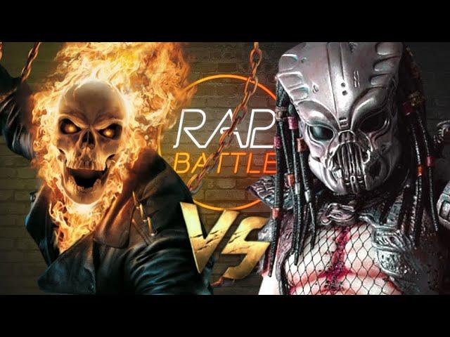 Рэп Баттл - Призрачный Гонщик vs. Хищник (Ghost Rider vs. Alien Predator)