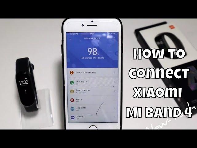 How to connect Xiaomi Mi Band 4 with iPhone MI Fit ios app iphone Smart Watch