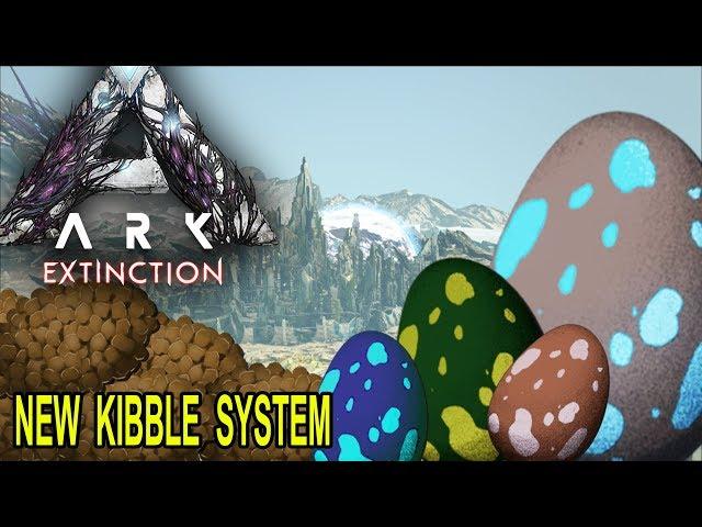 Ark NEW KIBBLE SYSTEM!! Ark Survival Evolved Extinction Gameplay Kibble System