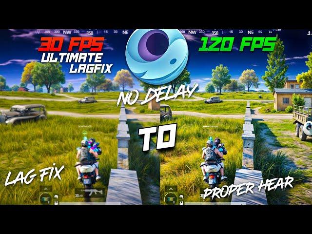 ULTIMATE LAG FIX   - MY PERSONAL GAMELOOP SETTINGS + INPUT DELAY FIX - LOW END DEVICES