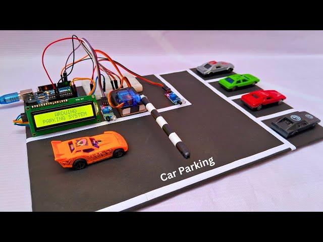 How to make car parking system using arduino | Automatic car parking system | Arduino Project