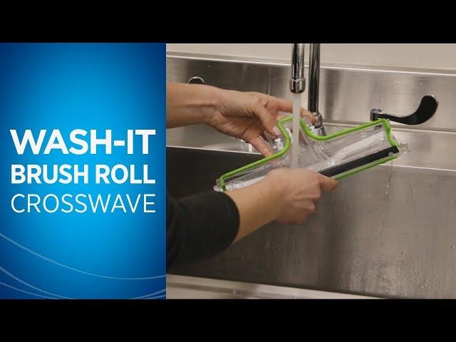 How to Wash the Brush Roll & Chamber on Your CrossWave™