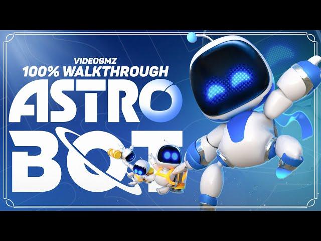 Astro Bot 100% Walkthrough  (All Bots, Puzzle Pieces & Platinum Trophy)