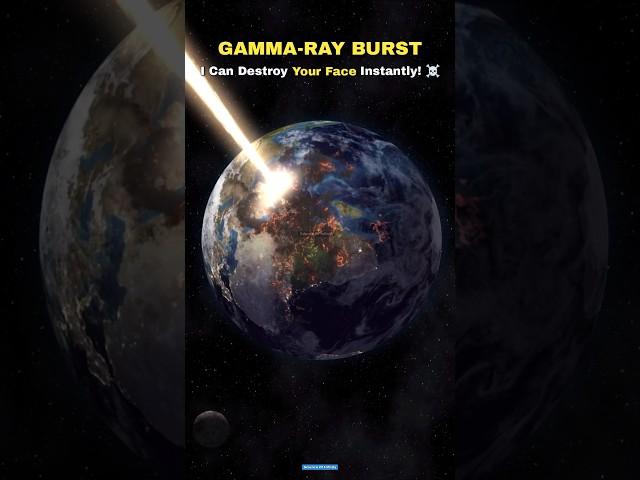 Earth vs Gamma-Ray Burst ️ #shorts #space #earth