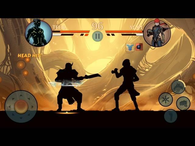 Титан и Мэй на затмении без читов ! Shadow fight 2