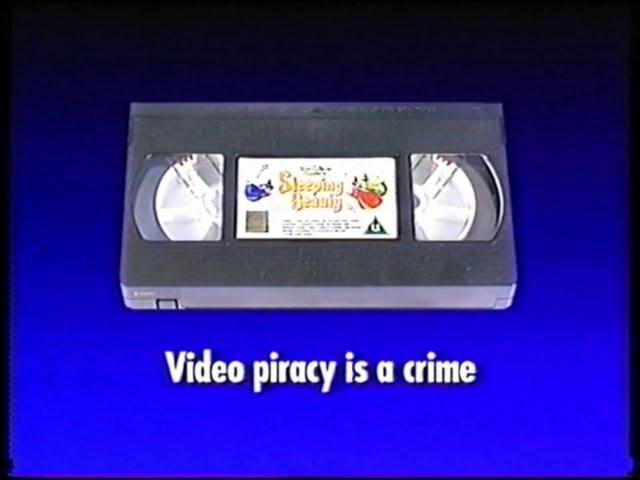 Disney Videos Anti-Piracy Warning (UK 1996, Sleeping Beauty)