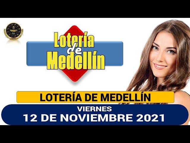 Resultado Lotería de Medellín Viernes 12 de noviembre 2021