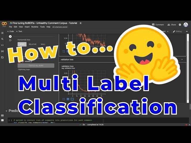 Multi-Label Classification on Unhealthy Comments - Finetuning RoBERTa with PyTorch - Coding Tutorial