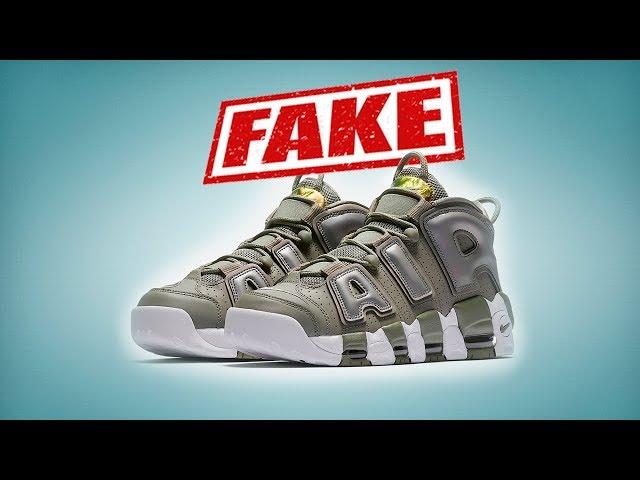 Sneakers Nike Air More Uptempo: real vs fake