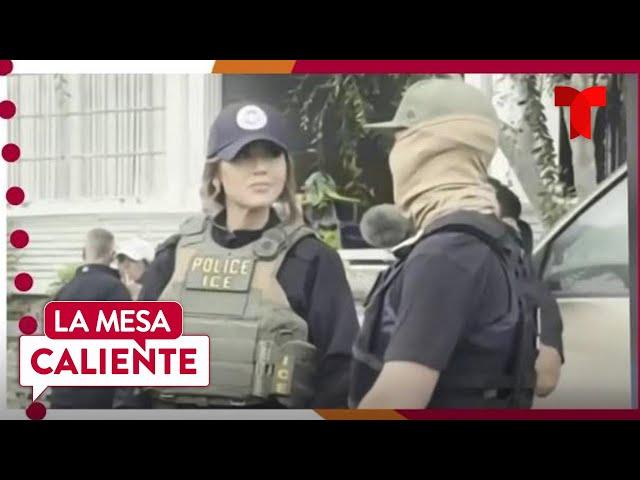 Madre denuncia allanamiento de su casa por agentes de ICE en California | La Mesa Caliente