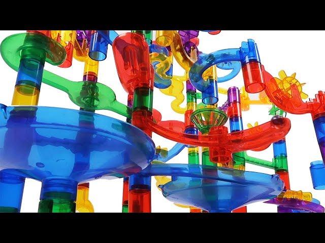 How to Build Marble Run EXTREME Set FUN, Marble Genius