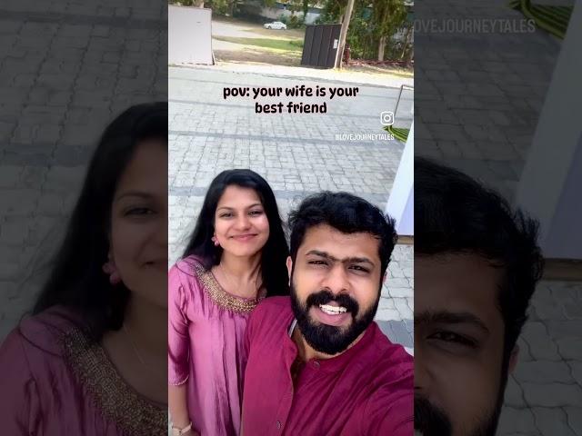 pov: your wife is your best friend || #couplegoals #coupletravel #love #palakkad