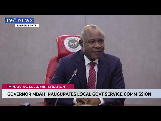 Governor Mbah Inaugurates Local Government Service Commission