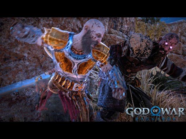 Кратос vs. Йорген Хранитель Клятвы  God of War: Ragnarok  [4K] Бог войны: Рагнар