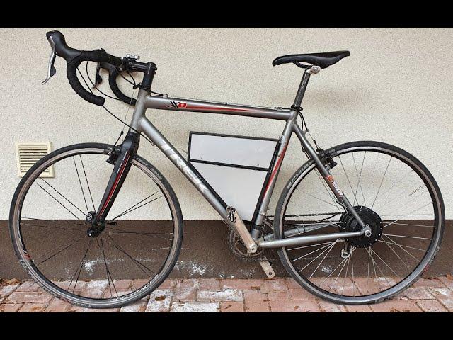 eTrek - DIY E-bike conversion from Trek X01 2009 cyclocross