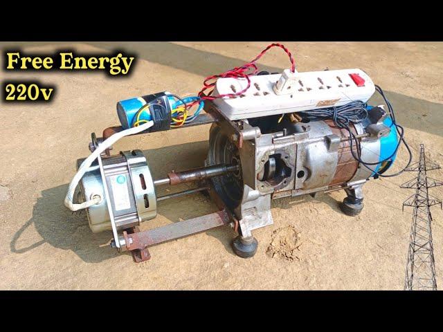 Make Free Energy Generator: Easily Generate 220v Electricity