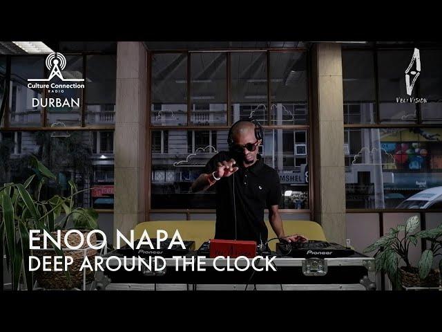 ENOO NAPA | Exclusive Afro House Set on "DEEP AROUND THE CLOCK" In Durban, South Africa