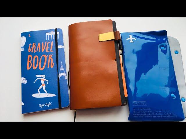 КАК И ЧЕМ ОФОРМЛЯТЬ ДНЕВНИК ПУТЕШЕСТВЕННИКА TRAVELERS NOTEBOOK