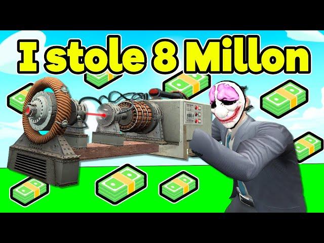 I Raided A Gang Printer BASE And Stole $8,000,000 on Gmod DarkRP Rags To RICHES