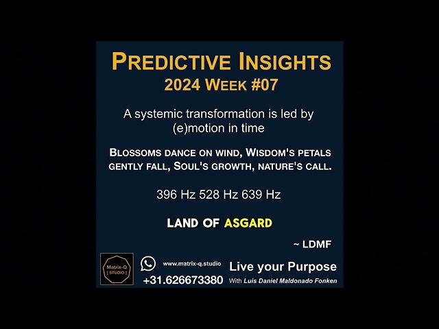 Matrix-Q Studio PREDICTIVE INSIGHTS TALE 2024 Week 07