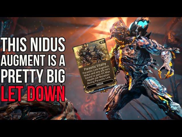 The NEW Nidus Augment (Parasitic Vitality) Leaves Alot to be Desired | Dante Unbound | Warframe 2024