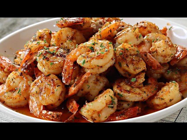 Quick & Easy Garlic Butter Shrimp | How To Make Garlic Butter Shrimp Skillet