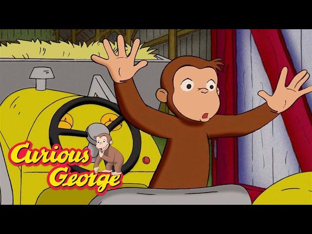 The Runaway Tractor  Curious George  Kids Cartoon  Kids Movies  Videos for Kids