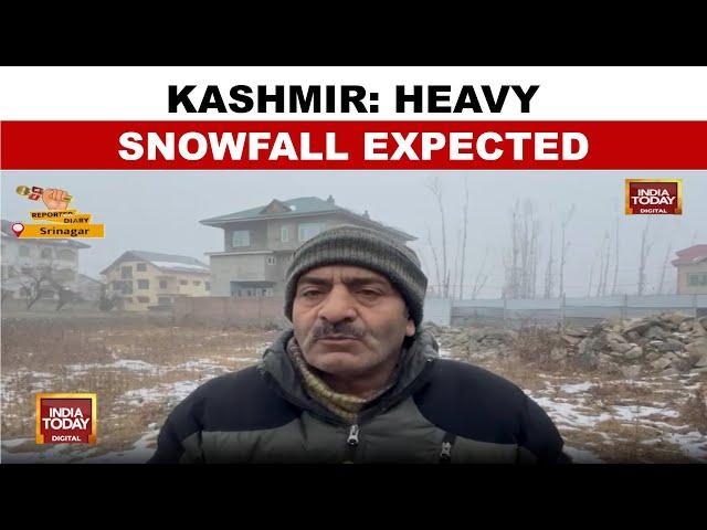 Kashmir Braces For Heavy Snowfall: Three-Day Weather Alert Issued | India Today