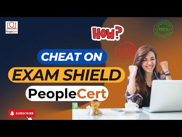 How to Cheat on ExamShield | Cheat on PeopleCert online proctored exams