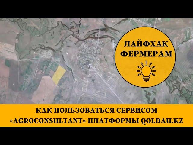 Как пользоваться сервисом «AgroConsultant» платформы Qoldau.kz – World of NAN