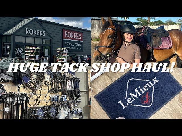 TACK SHOPPING FOR A NEW HORSE!