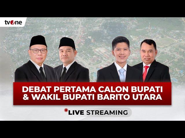 [LIVE] Debat Publik Pertama Pasangan Calon Bupati & Wakil Bupati Barito Utara Tahun 2024 | tvOne