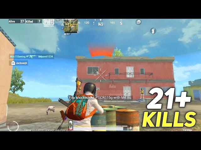 21 KILLS  1V4 FULL SOLO VS SQUAD BEST FULL GAMEPLAY | PUBG MOBILE LITE