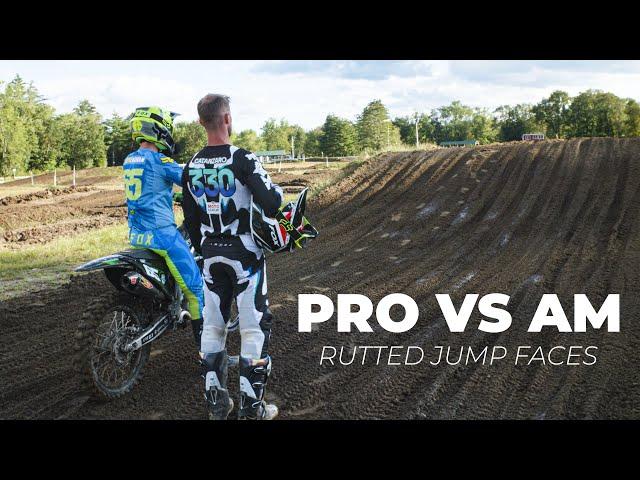 ProVsAm // Technical Rutted Jump Face!