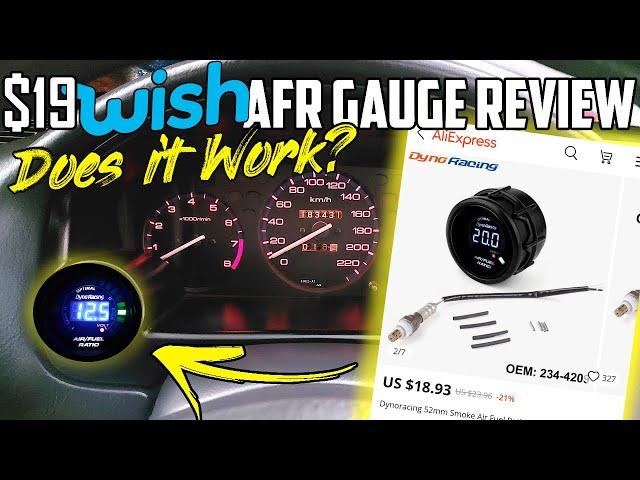 $19 Air Fuel Ratio Gauge Kit Install | Turbo Honda Civic (Narrowband)