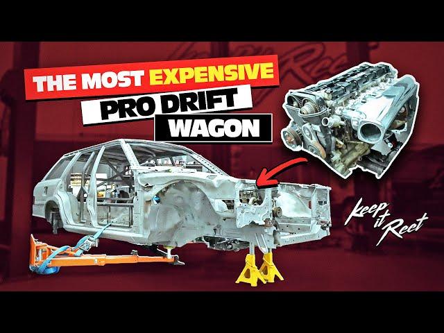 Pro Drift Car Build: 1000HP 2JZ, Sequential Skyline Wagon V3