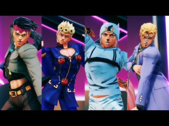 [JOJO MMD] JOJO dance battle - swalla remix