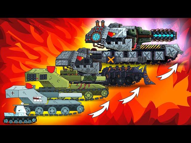 All series of Waffentrager auf E-100 + 2 bonus endings - Cartoons about tanks