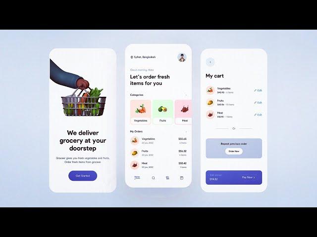  Grocery Shop App • Flutter Tutorial 