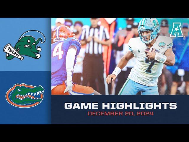 Game Highlights: Tulane vs. Florida - Union Home Mortgage Gasparilla Bowl (Dec. 20, 2024)