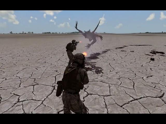 US Marines vs Deathclaw