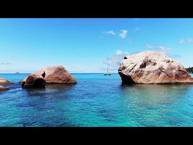 Anse Lazio Seychelles - Catamaran voiles Praslin et Mahé