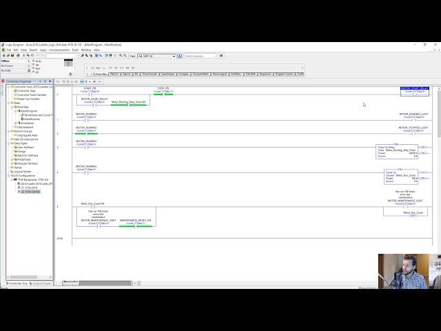 Ladder Logic Basics Walkthrough