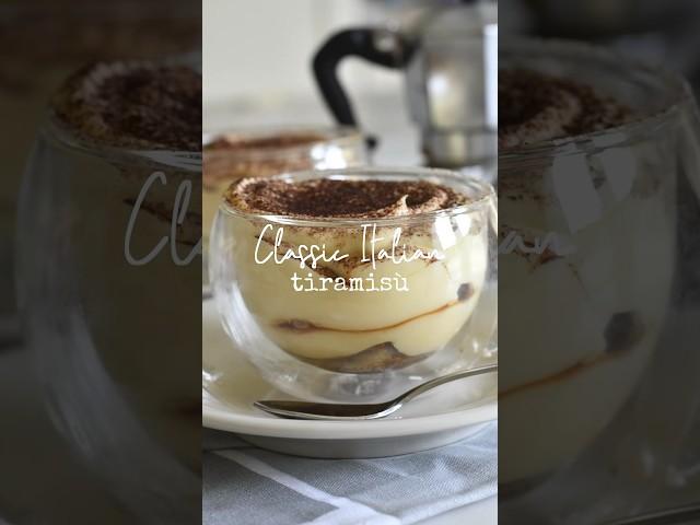 How to make the best Italian Tiramisu  #dessert  #recipe #tiramisu