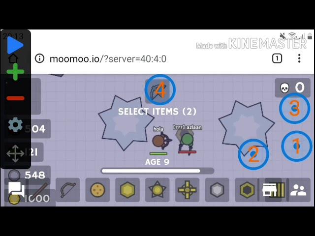 Moomoo.io-bow intas and intas kill spear