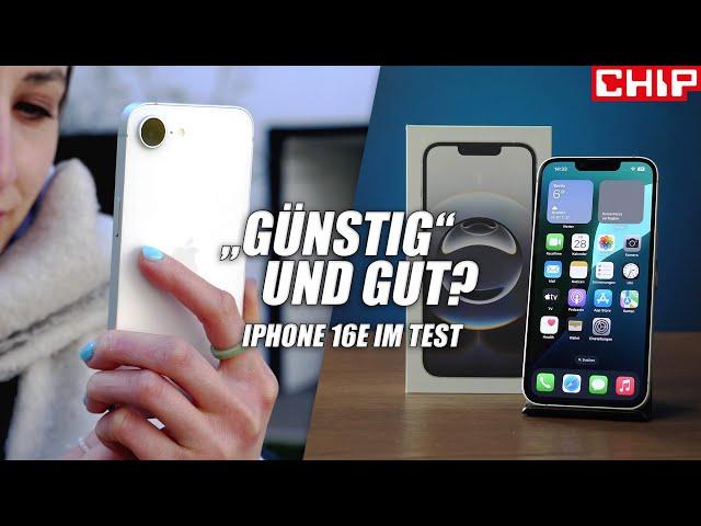 Apple iPhone 16e im Test:  Ist "günstig" auch gut? | CHIP