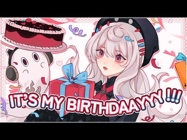 IT'S MY BIRTHDAAAAAAAAY !!! PARTY TIME  #ReimumuHBD2024【NIJISANJI EN | Reimu Endou】