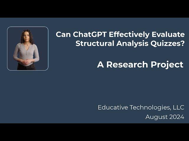 Can ChatGPT Evaluate Structural Analysis Quizzes?